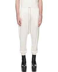 Rick Owens - Off-white Champion Edition Lounge Pants - Lyst
