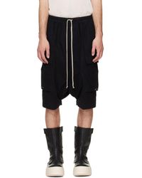 Rick Owens - Tower Cargo Pods Shorts - Lyst