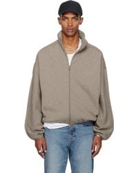 Fear Of God - Modern Fit Fleece Track Jacket - Lyst