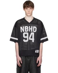 Neighborhood - Maillot De Hockey Noir À Col En V - Lyst