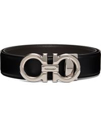 Ferragamo - Reversible & Adjustable Gancini Belt - Lyst