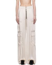 Rick Owens - Off- Hollywood Cargobelas Trousers - Lyst
