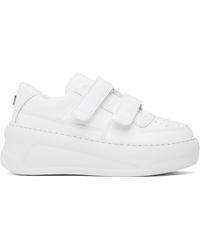 Acne Studios - Velcro Strap Platform Sneakers - Lyst