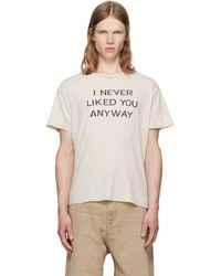 R13 - 'I Never Liked You' Boy T-Shirt - Lyst