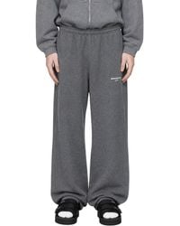 Alexander Wang - Logo Print Mid-Rise Oversized Sweatpants - Lyst