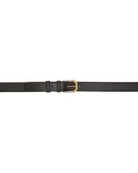 The Row - Art Deco Box Calf Leather Belt - Lyst