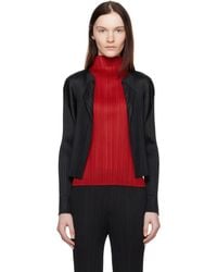 Pleats Please Issey Miyake - Monthly Colors November Cardigan - Lyst