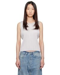 Pleats Please Issey Miyake - March Basics Tank Top - Lyst