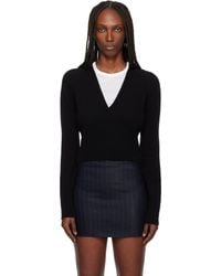 Our Legacy - Sharp V-Neck Sweater - Lyst