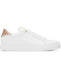 Paul Smith - White Leather Beck Sneakers - Lyst