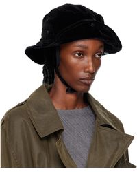 OPEN YY Bucket Beret in Black | Lyst