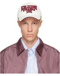 Acne Studios - Off- Embroidered Logo Cap - Lyst