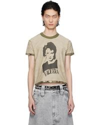VAQUERA - Khaki Inside Out T-Shirt - Lyst