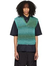 WOOYOUNGMI - Gradient Stripe Vest - Lyst