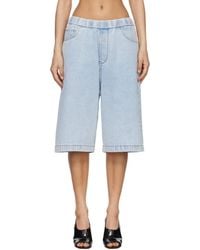 Entire studios - Spar Denim Shorts - Lyst
