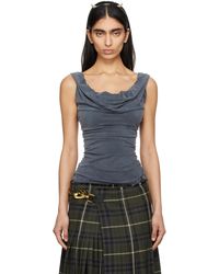 Vivienne Westwood - ネイビー Ginnie ジャージ トップス - Lyst