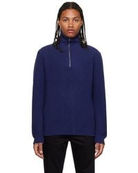 Nudie Jeans - Blue August Sweater - Lyst