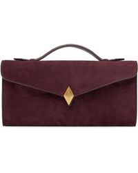 Metier - Burgundy Edge Clutch - Lyst