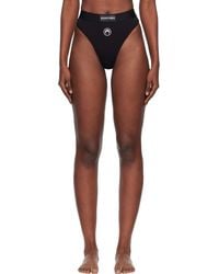 Marine Serre - Moon Logo Stretched Jersey High-Waist Briefs - Lyst