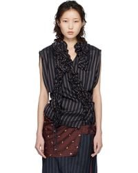 Dries Van Noten - Ruffled Top - Lyst