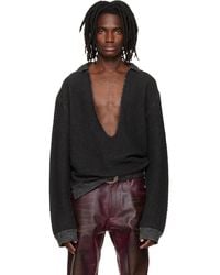 424 - Dropped Shoulder Sweater - Lyst