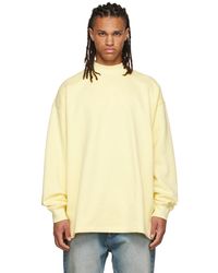 Fear Of God - イエロー リラックス スウェットシャツ - Lyst