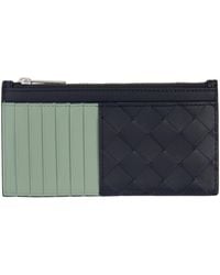 Bottega Veneta - Intrecciato Long Zippered Card Holder - Lyst