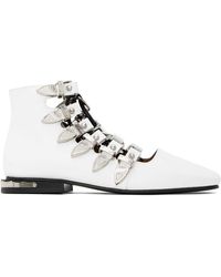 Toga - Buckle Boots - Lyst