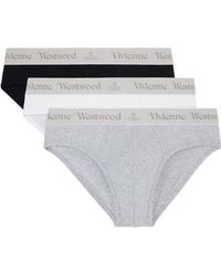 Vivienne Westwood - Three-Pack Slip Briefs - Lyst