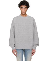 Amiri - Ma Quad Oversized Crew Sweatshirt - Lyst