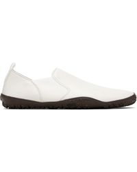 Lemaire - Vibram Glove Slip On Leather Sneakers - Lyst