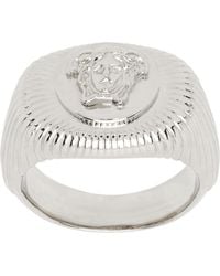 Versace - Medusa Biggie Ring - Lyst