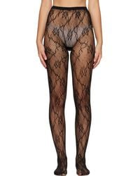Swedish Stockings - Nova Lace Tights - Lyst