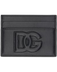 Dolce & Gabbana - カーフスキン Dgロゴ カードケース - Lyst