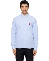 KENZO - Paris 'Boke Flower' Embroidered Casual Shirt - Lyst
