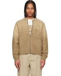 Dime - Mohair Double Zip Knit Sweater - Lyst