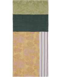 Dries Van Noten - Écharpe Multicolore À Patchwork - Lyst