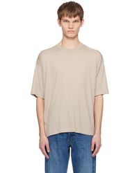 The Row - Taupe Dlomu T-Shirt - Lyst