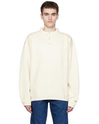 Levi's - Off-white Rugby Polo - Lyst
