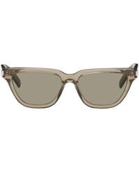Saint Laurent - Brown Sl 462 Sulpice Sunglasses - Lyst
