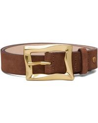 Rag & Bone - Waverly Suede Belt - Lyst