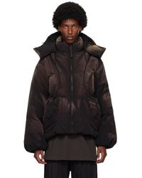 JiyongKim - Sun-Bleached Twisted Down Jacket - Lyst