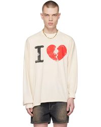 Magliano - Off-white 'i Suffer' Long Sleeve T-shirt - Lyst
