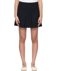 A.P.C. - Pleated Miniskirt - Lyst
