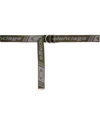 Balenciaga - Khaki & D-Ring Belt - Lyst