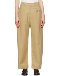 Rag & Bone - Renata Cotton Twill Utility Trousers - Lyst