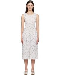 Ashley Williams - Pointelle Midi Dress - Lyst