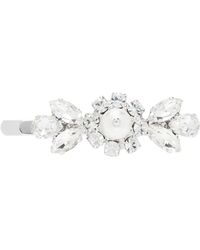 Simone Rocha Mini Daisy Floret Hair Clip in White | Lyst