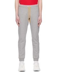 Moncler - Gray Drawstring Lounge Pants - Lyst