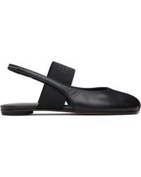 MM6 by Maison Margiela - Anatomic Numeric Slingback Sandals - Lyst